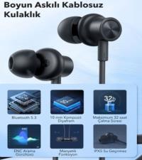 TaoTronicsTT-BH115 Bt 5.4 Boyun Askılı Kulak İçi Bluetooth Kulaklık
